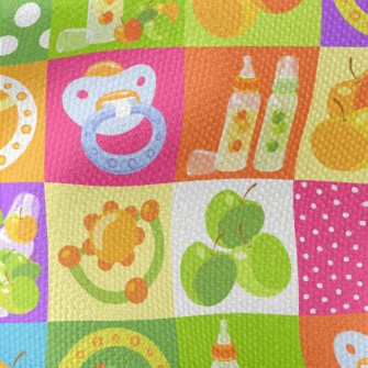 Colorful Baby Products Waterproof Canvas
