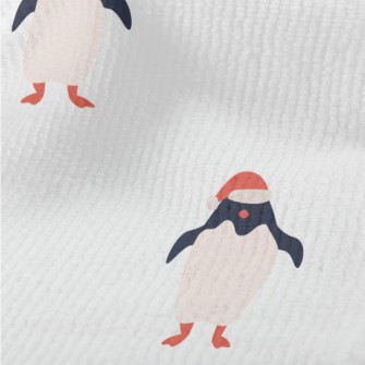 Cute Penguin With Santa Hat Terry