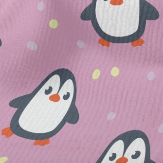 Penguins With Colored Dots Terry