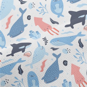 Cute Underwater Creatures Performance Linen