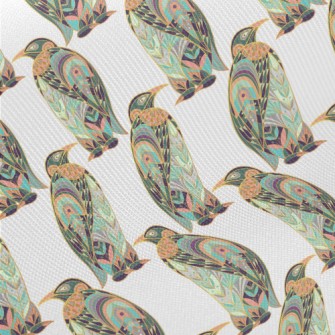 Art Deco Penguin Twill