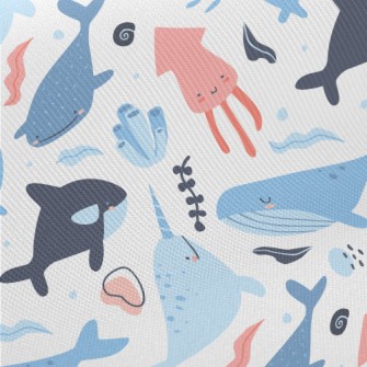 Cute Underwater Creatures Twill