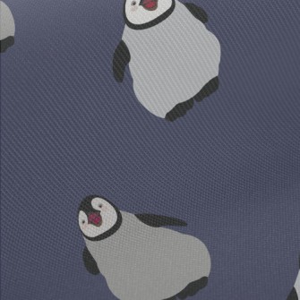 Cartoon Laughing Penguin Twill