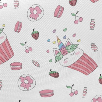 Unicorn Cupcakes Twill