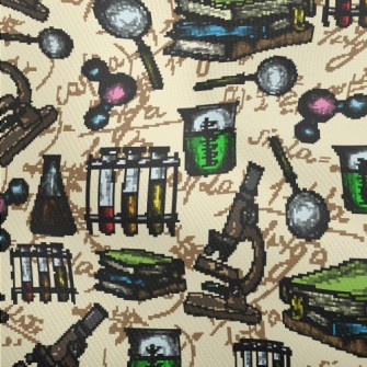 Hand Drawn Science Tools Dobby