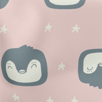 Happy Smiling Penguin Stretch Ponte