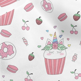 Unicorn Cupcakes Micro Fleece