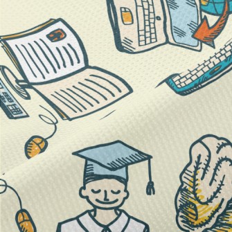 Online Learning Illustration Piqué