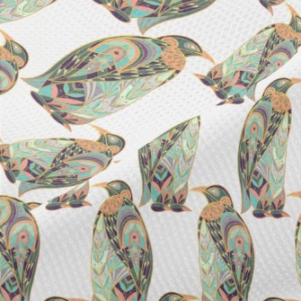 Art Deco Penguin Piqué