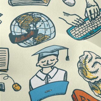 Online Learning Illustration Lightweight Performance Linen