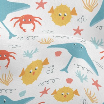 Marine Life Lightweight Performance Linen