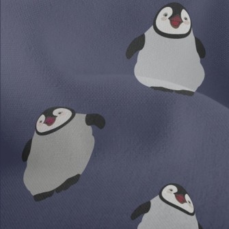 Cartoon Laughing Penguin Lightweight Performance Linen