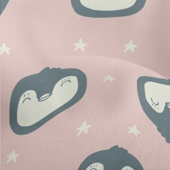 Happy Smiling Penguin Lightweight Performance Linen