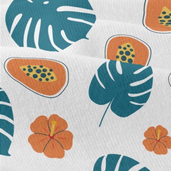 Hand Drawn Cartoon Papaya Modern Jersey