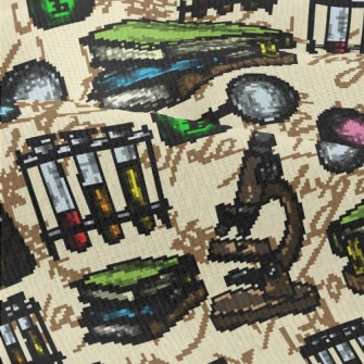 Hand Drawn Science Tools Modern Jersey