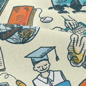 Online Learning Illustration Modern Jersey