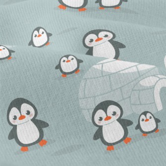 Penguin Family And Igloo Modern Jersey