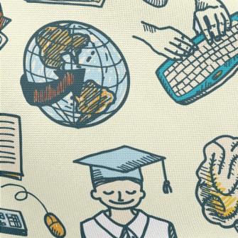 Online Learning Illustration Pongee