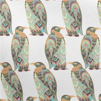 Art Deco Penguin Pongee