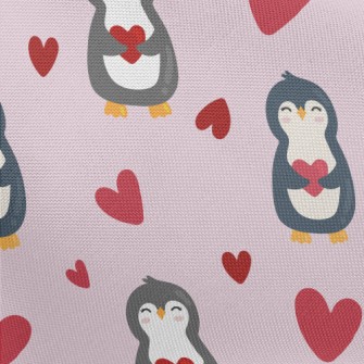 Sweet Love Penguin Pongee