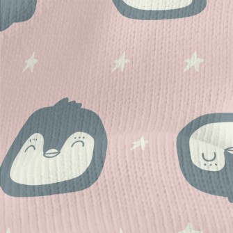 Happy Smiling Penguin Stretch Jersey