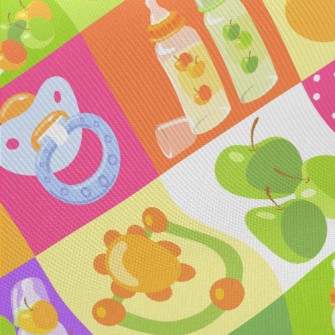 Colorful Baby Products Midweight Cotton Poplin