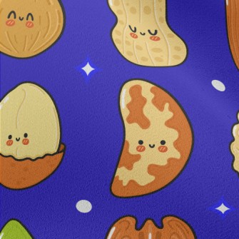 Funny And Cute Nuts Chiffon