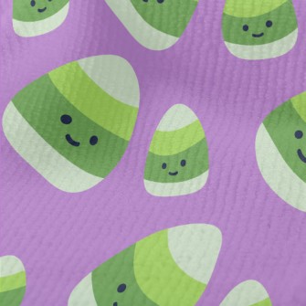 Halloween Green Candy Terry