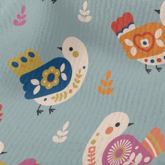 Nordic Style Bird Terry