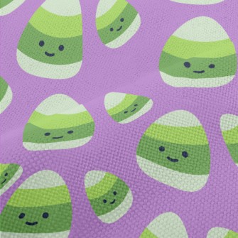 Halloween Green Candy Performance Linen