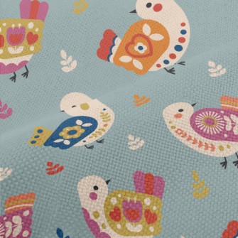 Nordic Style Bird Performance Linen