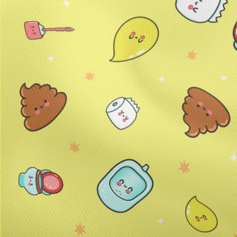 Cartoon Toilet Elements Dobby