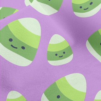 Halloween Green Candy Micro Fleece