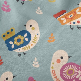 Nordic Style Bird Minky