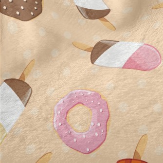 Popsicles And Donuts Minky