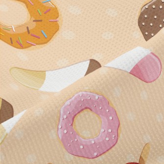 Popsicles And Donuts Piqué