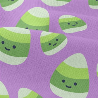 Halloween Green Candy Modern Jersey
