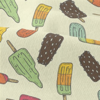 Hand Drawn Summer Popsicle Modern Jersey