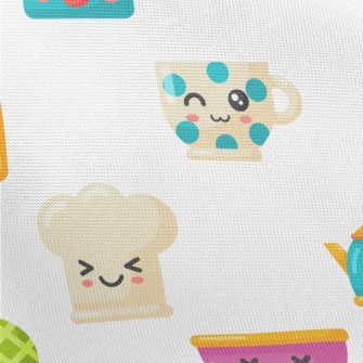 Cute Kitchen Utensils Pongee