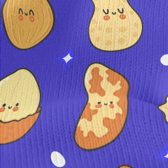 Funny And Cute Nuts Stretch Jersey