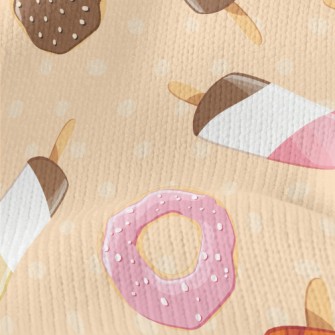 Popsicles And Donuts Stretch Jersey
