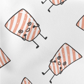 Dizzy Expression Sashimi Lightweight Cotton Poplin