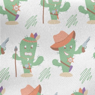 Cactus In Disguise Jersey Backed Fleece