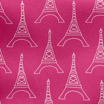 Eiffel Tower, Paris Jersey Backed Fleece