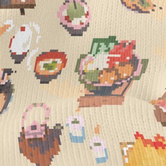 Japanese Hot Pot Sushi Stretch Jersey