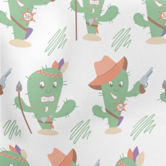 Cactus In Disguise Lightweight Cotton Poplin