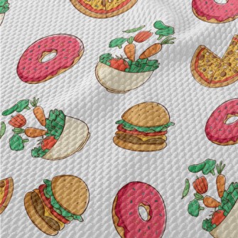 Salads And Fast Food Birdseye Piqué