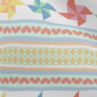 Colorful Paper Pinwheel Chiffon