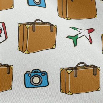 Around The World Luggage Chiffon