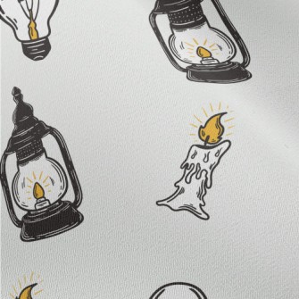 Portable Lamp Bulb Chiffon